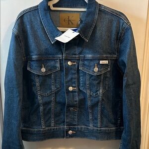 Calvin Klein Dark Blue Denim Jacket